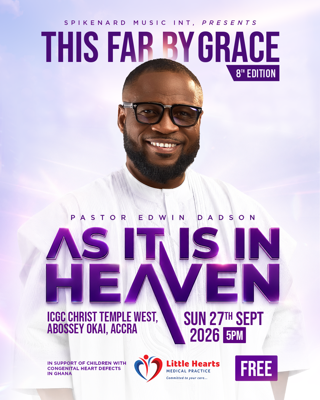 This Far By Grace — As It Is in Heaven, 27 September 2026